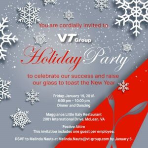 Holiday Party invite