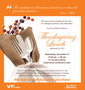 Thanksgiving Invite